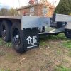 8 Meter Flat Top Trailer DuraGal Triaxle 2.4m Wide 4500kg rated (#11 DG) - Image 3