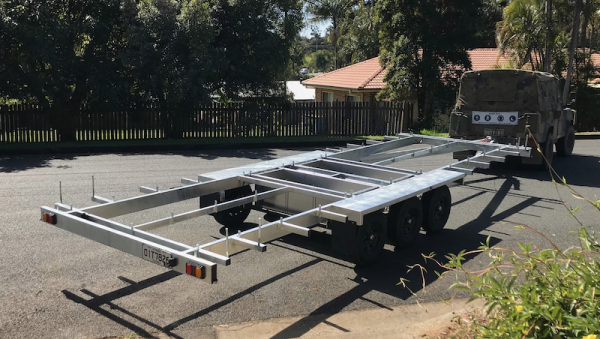 7.2 Flat Top Tiny House Trailer for sale victoria