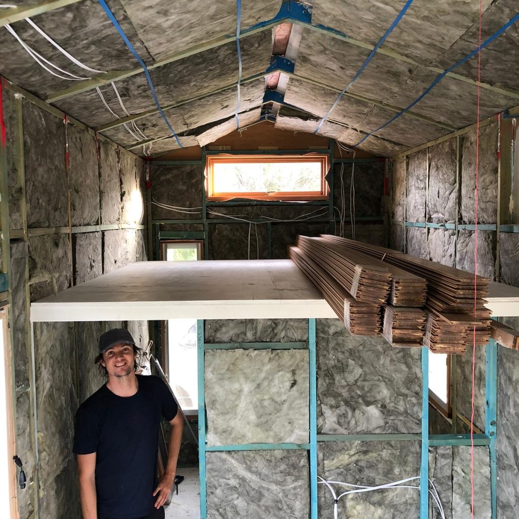 Deon and Marine DIY tiny house candid tiny house podcast
