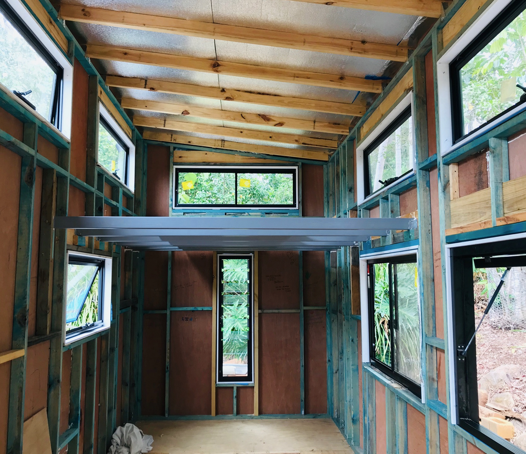 7.2 meter tiny house DIY built byron bay