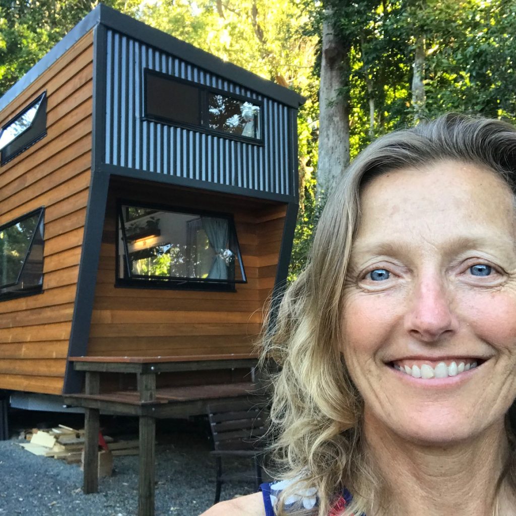 Lou Candid Tiny House Interview, DIY building in Northern Rivers, NSW Australia