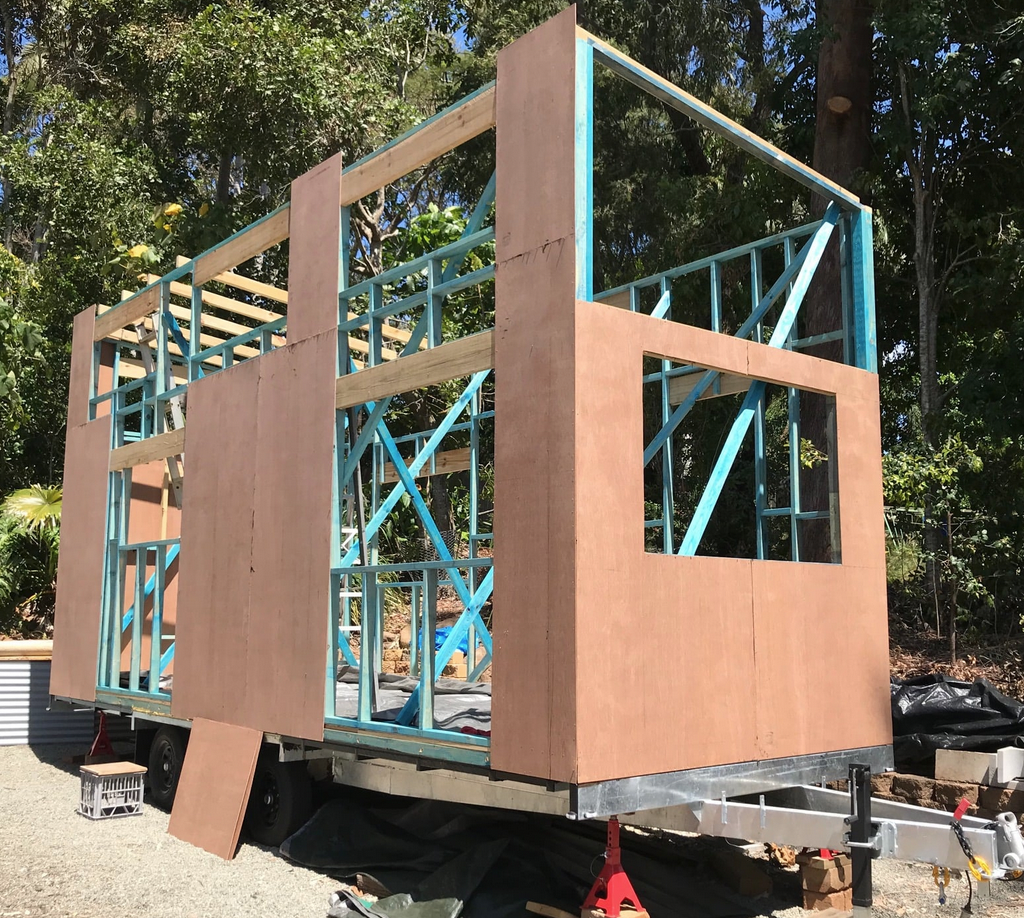 7.2 meter tiny house DIY built byron bay