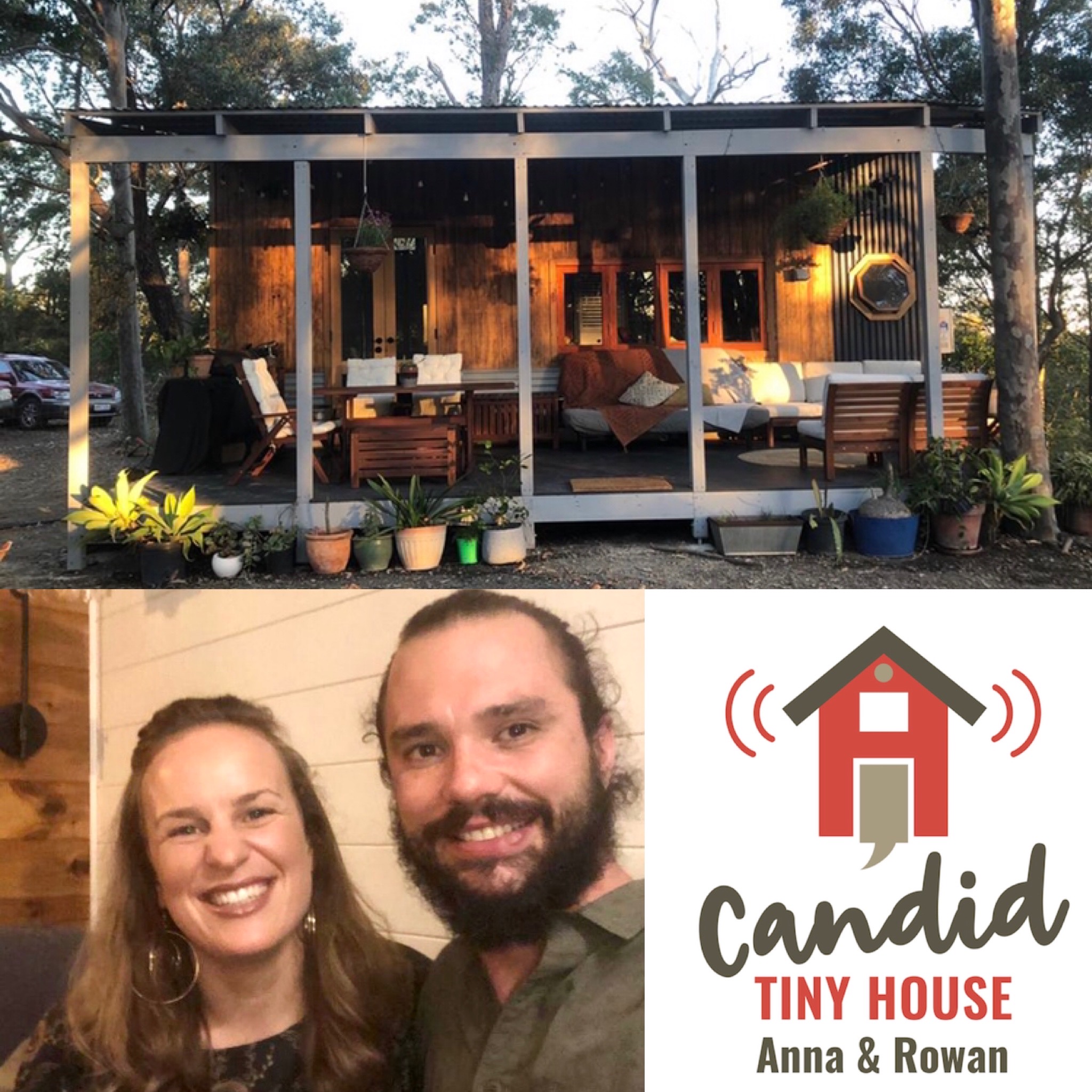 Anna and Rowan Candid Tiny House Interview and tour