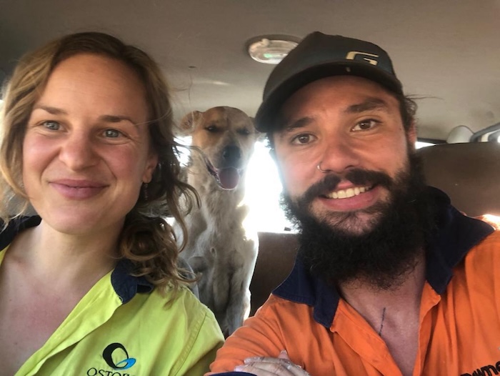 Anna and Rowan DIY Tiny House on wheels Australia Build going to timber yard