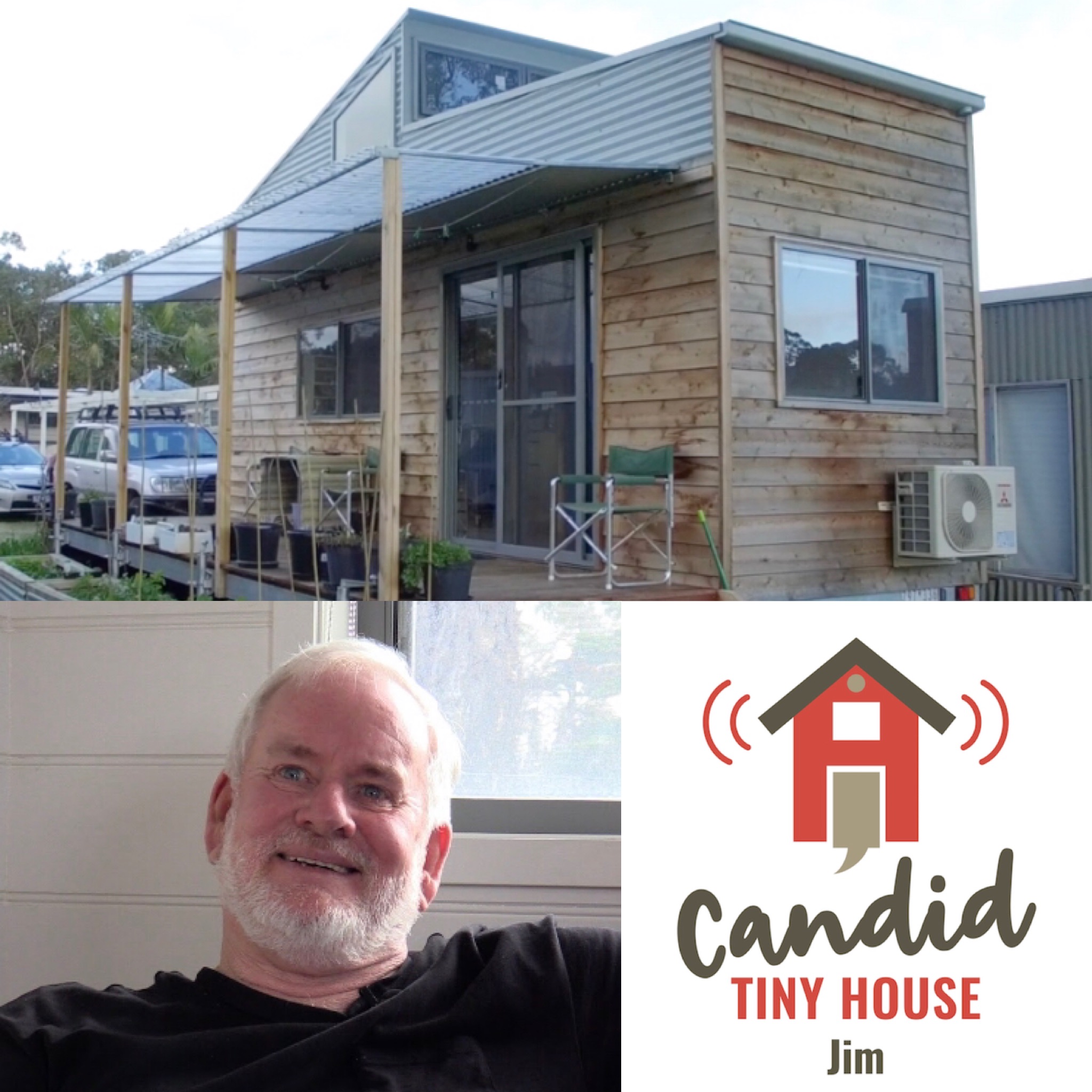 Jim E6, S1 Candid Tiny House Podcast – Fred's Tiny Houses