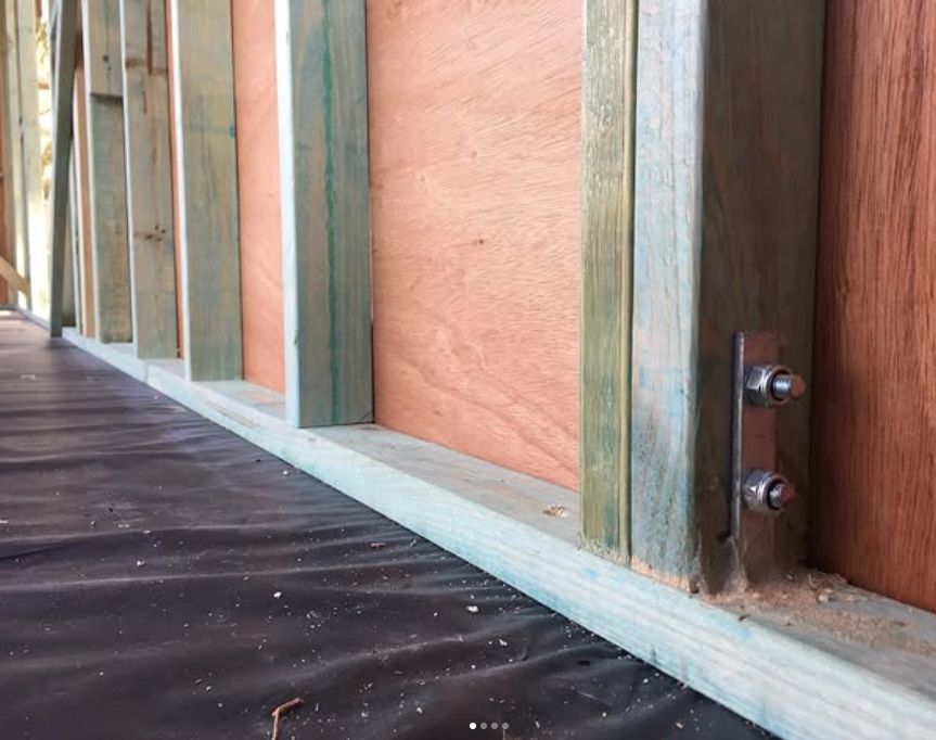 tiny_house_construction_UCM_attaching_trailer_to_frame