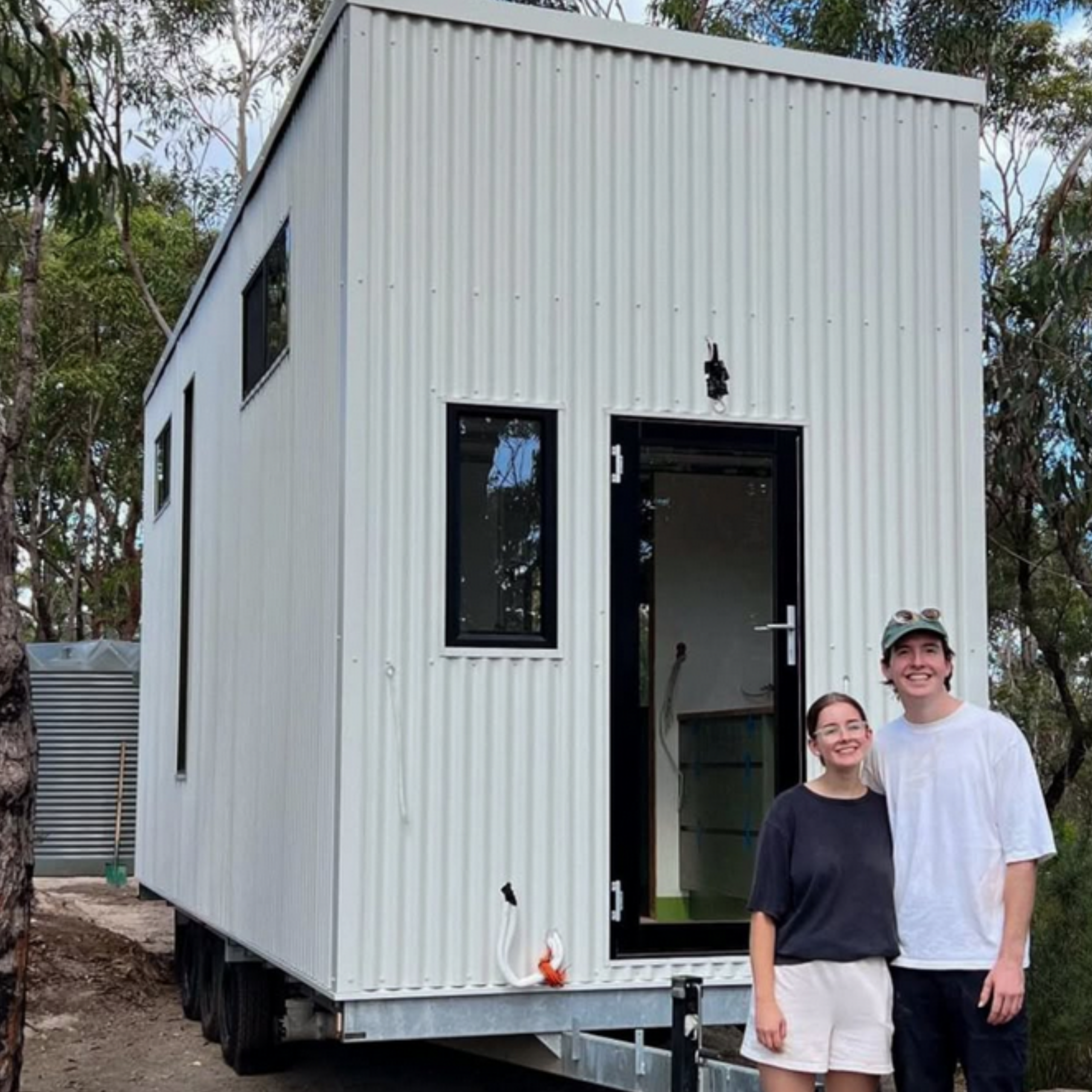 Alex and Harrison Designer Tiny House DIY Blue Mountains